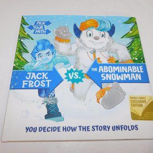 Jack Frost VS The Abominable Snowman Pick Your Path BOOK